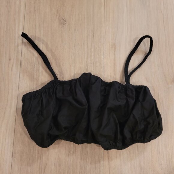 ZARA | Cotton Bra Crop Tank Top | Sz. M - Picture 5 of 8